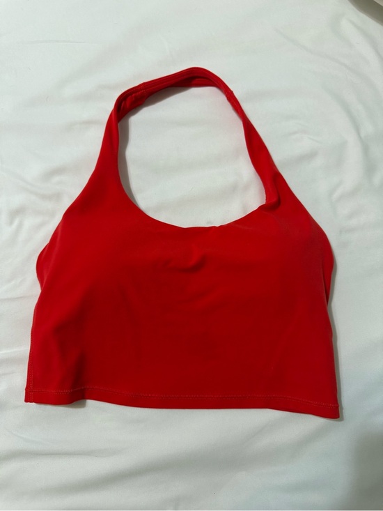 Athleta Tops - Athleta Red Halter Crop Top